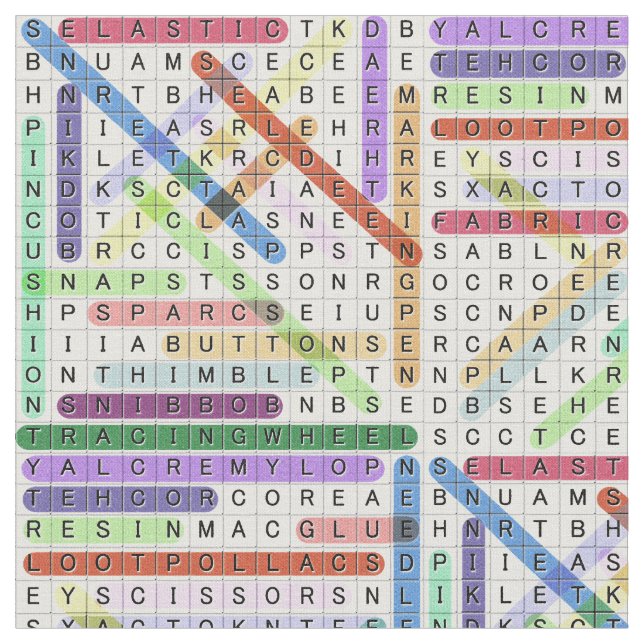 Tissu Recherche par mot couture (Fermer)