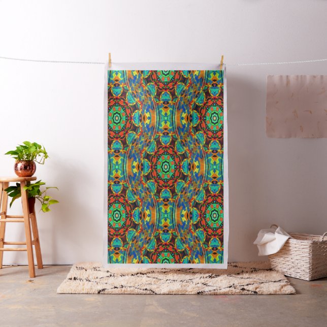 Tissu Récolte des roues..... (In Situ)