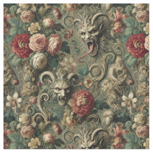 Tissu Récolte Renégade - Carrelage classique gothique