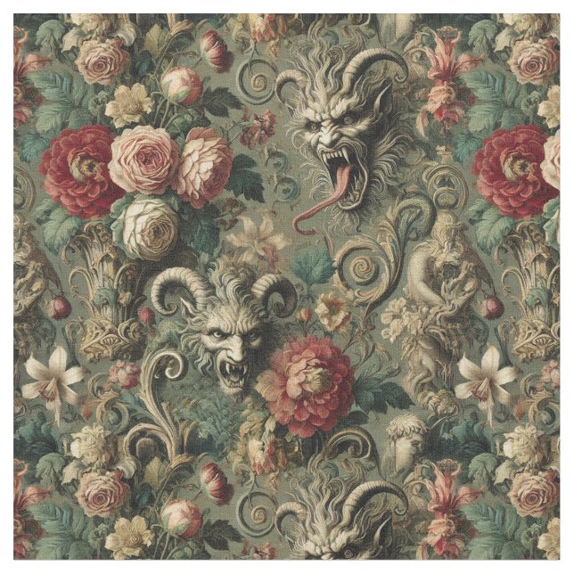 Tissu Récolte Renégade - Carrelage classique gothique (Fermer)