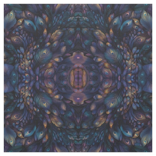 Tissu recouvrements de plumes (Échantillon)