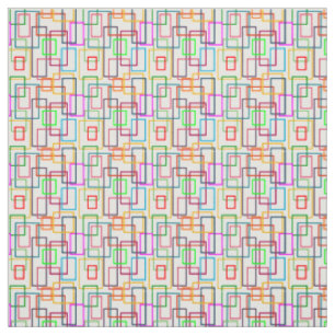 Tissu Rectangles de chevauchement