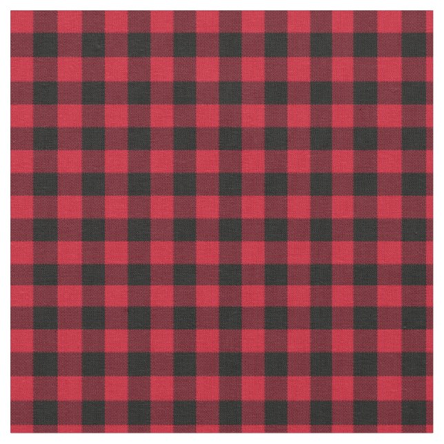 Tissu Red Buffalo Plaid, Red Flannel (Fermer)
