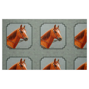 Tissu Red Dun Chestnut