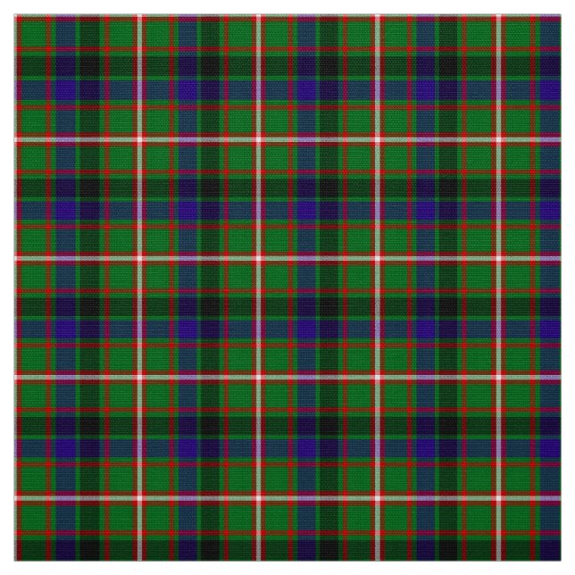 Tissu Reid Green Tartan (Échantillon)