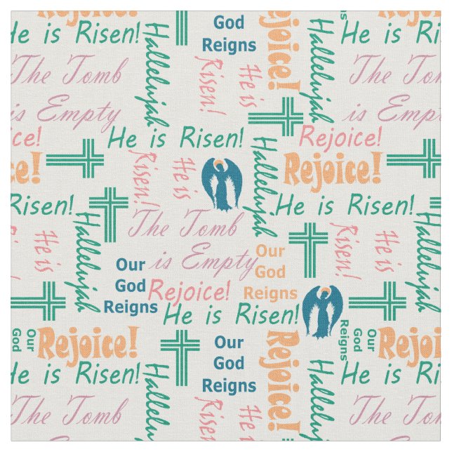 Tissu Réjouissez-vous les anges (Fermer)