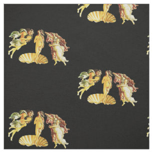 Tissu Remake drôle moderne Botticelli Vénus d'art de