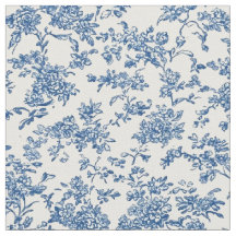 Répétition de toile florale bleue délicate