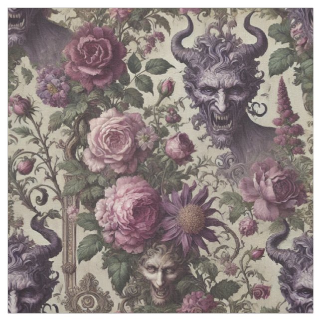 Tissu Requête de lumière - Tuile de déclaration gothique (Échantillon)