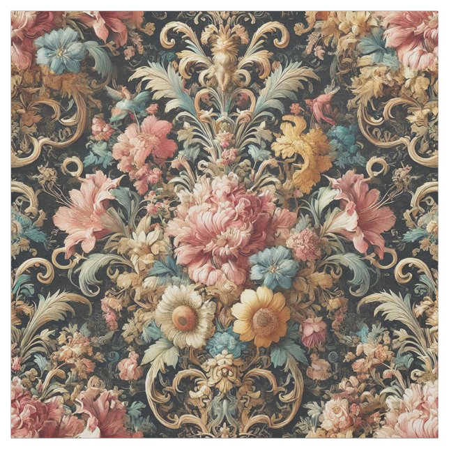 Tissu Requiem pour Arcana - Carreau de déclaration gothi (Échantillon)