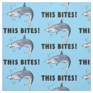 Tissu Requin de Mako : Ceci mord !