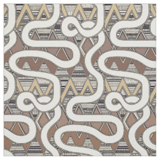 Tissu RESA mocha