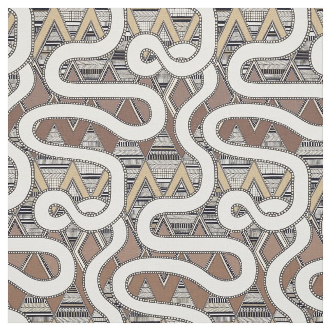 Tissu RESA mocha (Échantillon)