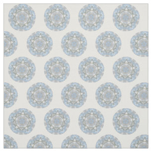 Tissu Résumé de dentelle bleu
