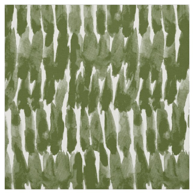 Tissu RETIREZ-VOUS À L'Abstraite Coordonnée verte luxuri (Échantillon)