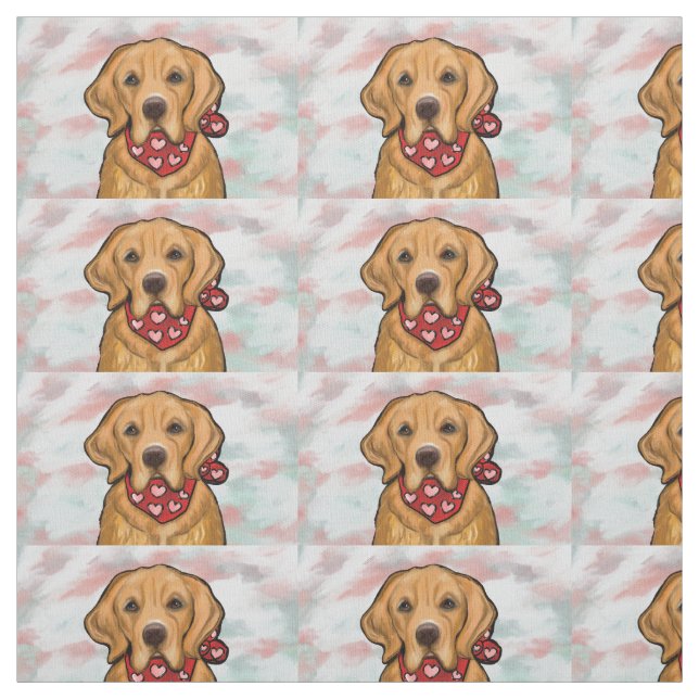 Tissu Retriever doré (Échantillon)