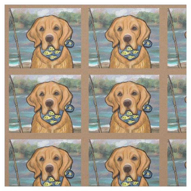Tissu Retriever doré (Échantillon)