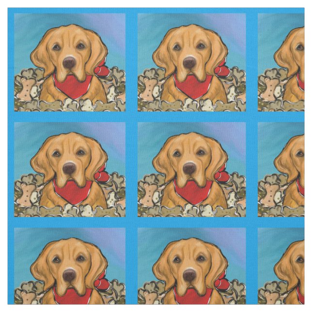 Tissu Retriever doré (Échantillon)