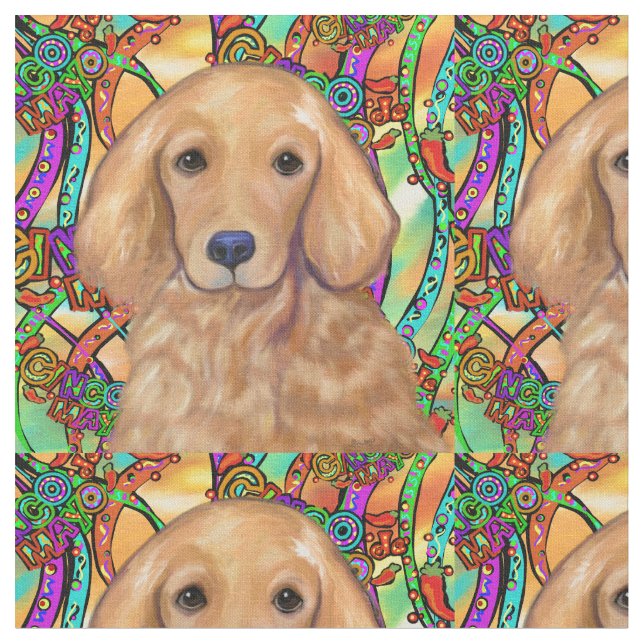 Tissu Retriever doré (Fermer)