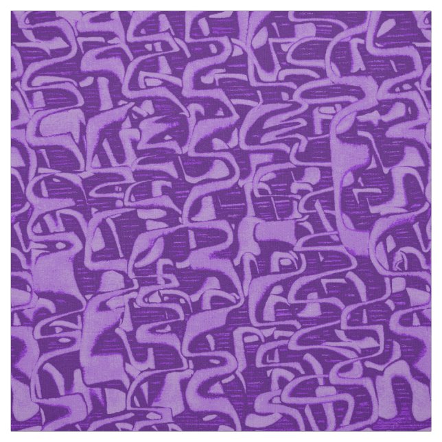 Tissu Rétro abrégé sur psychédélique problème (Échantillon)