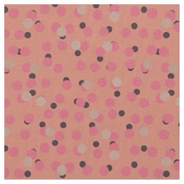 Tissu Retro Flamingo Fizz Bold Pink Points   (Fermer)