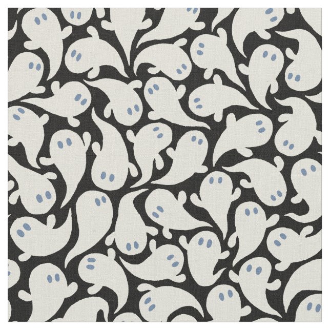 Tissu Retro Halloween motif dans le style de dessin anim (Fermer)