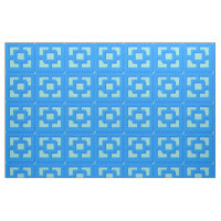 Retro Jet Set Trellis bleu Trellis Fabric