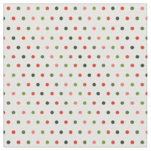 Tissu Rétro minimal des Pois de Noël