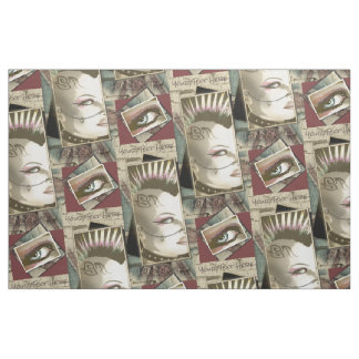 Tissu Rétro mode britannique de musique de punk rock de