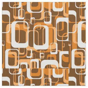 Tissu Rétro motif 1971