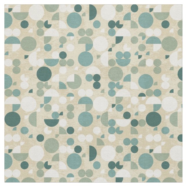 Tissu Rétro motif abstrait (Fermer)