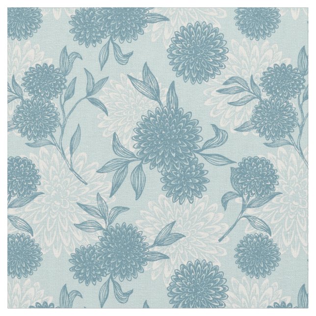 Tissu Rétro motif floral 2 2 (Fermer)