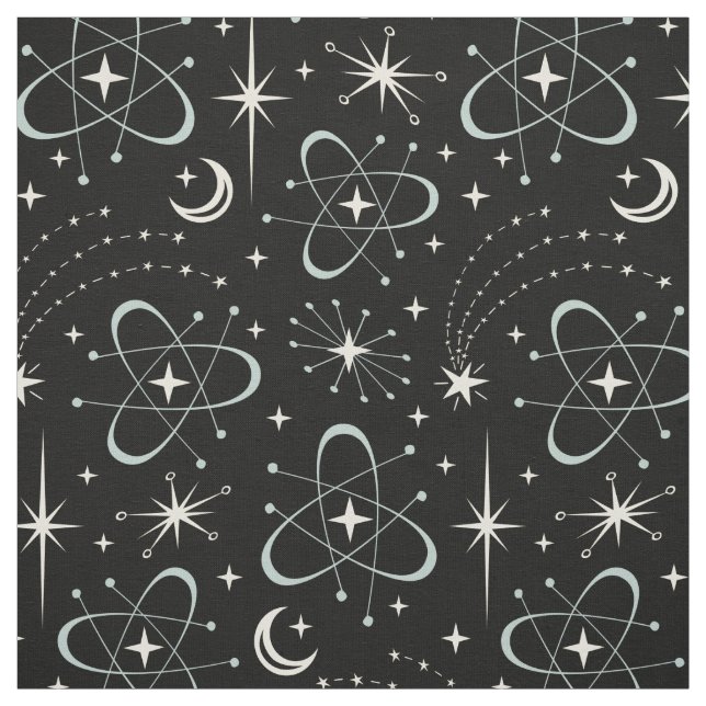 Tissu Retro Starfield (Échantillon)