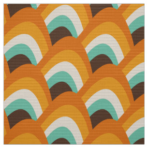 tissu rétro style seventies