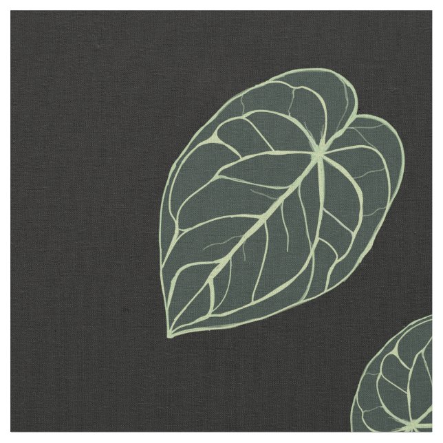 Tissu Rêve feuille (Fermer)