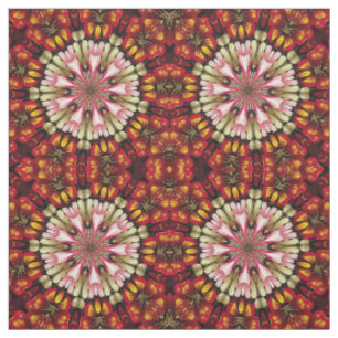 Tissu Rêves botaniques Mandala