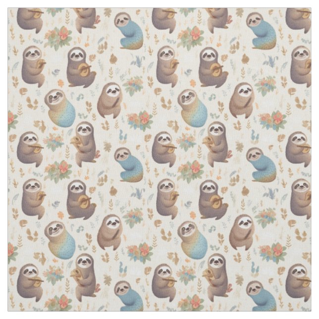 Tissu "Rêves du Jour Lazy : Fantastique (Échantillon)
