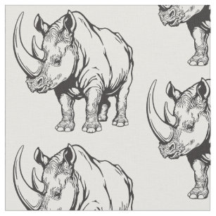 Tissu rhinocéros ou rhinocéros