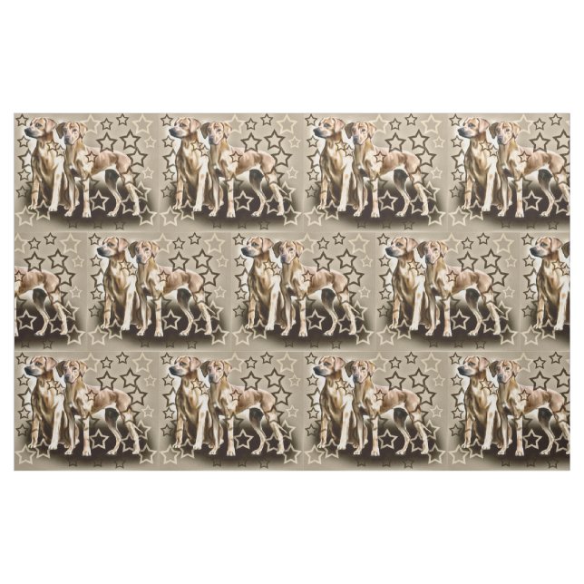 Tissu Rhodesian Ridgeback Star Fabric (Fat Quarter)