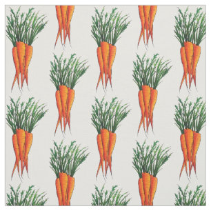 Tissu Ripe Vegetable Garden Carottes Bunch Veggie Veg