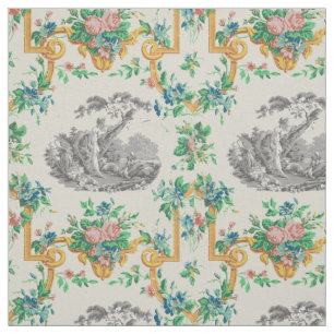 Tissu Rococo François Boucher Vignette Motif