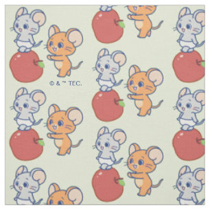 Tissu Rollage Anime Tuffy et Jerry Apple