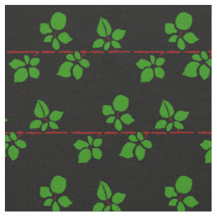 Tissu ronce noire