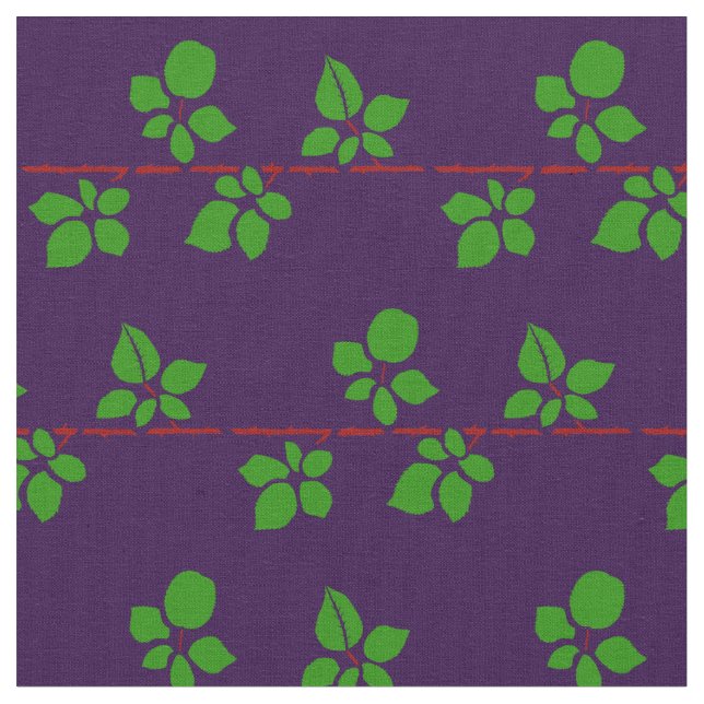 Tissu ronce violette (Fermer)