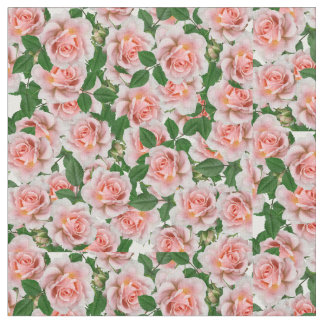 Tissu rosas rose