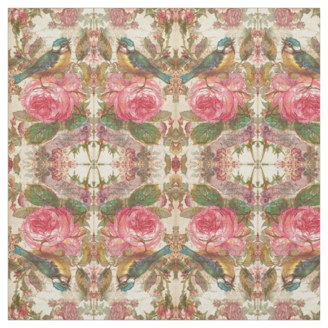 Tissu Rose (Échantillon)