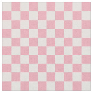 Tissu Rose à pois Féminin Damier À carreaux Rétro