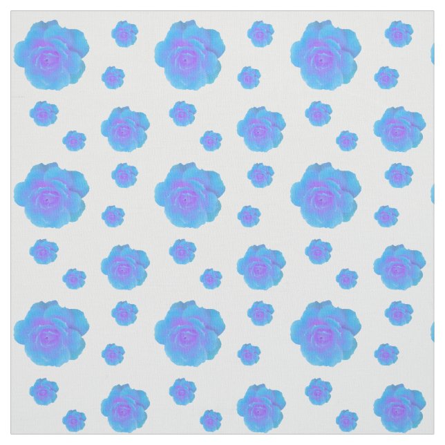 Tissu Rose Ange Bleu (Échantillon)