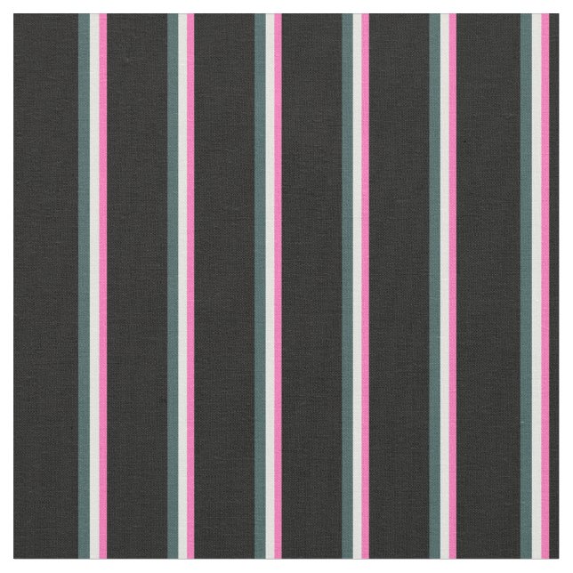Tissu Rose chaud, Cyan clair, Gris d'ardoise foncée et N (Fermer)
