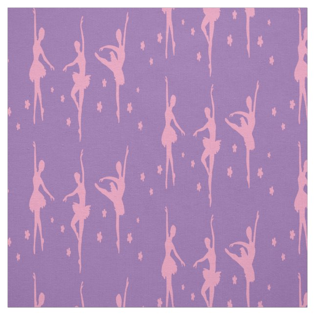 Tissu rose de ballerines (Échantillon)